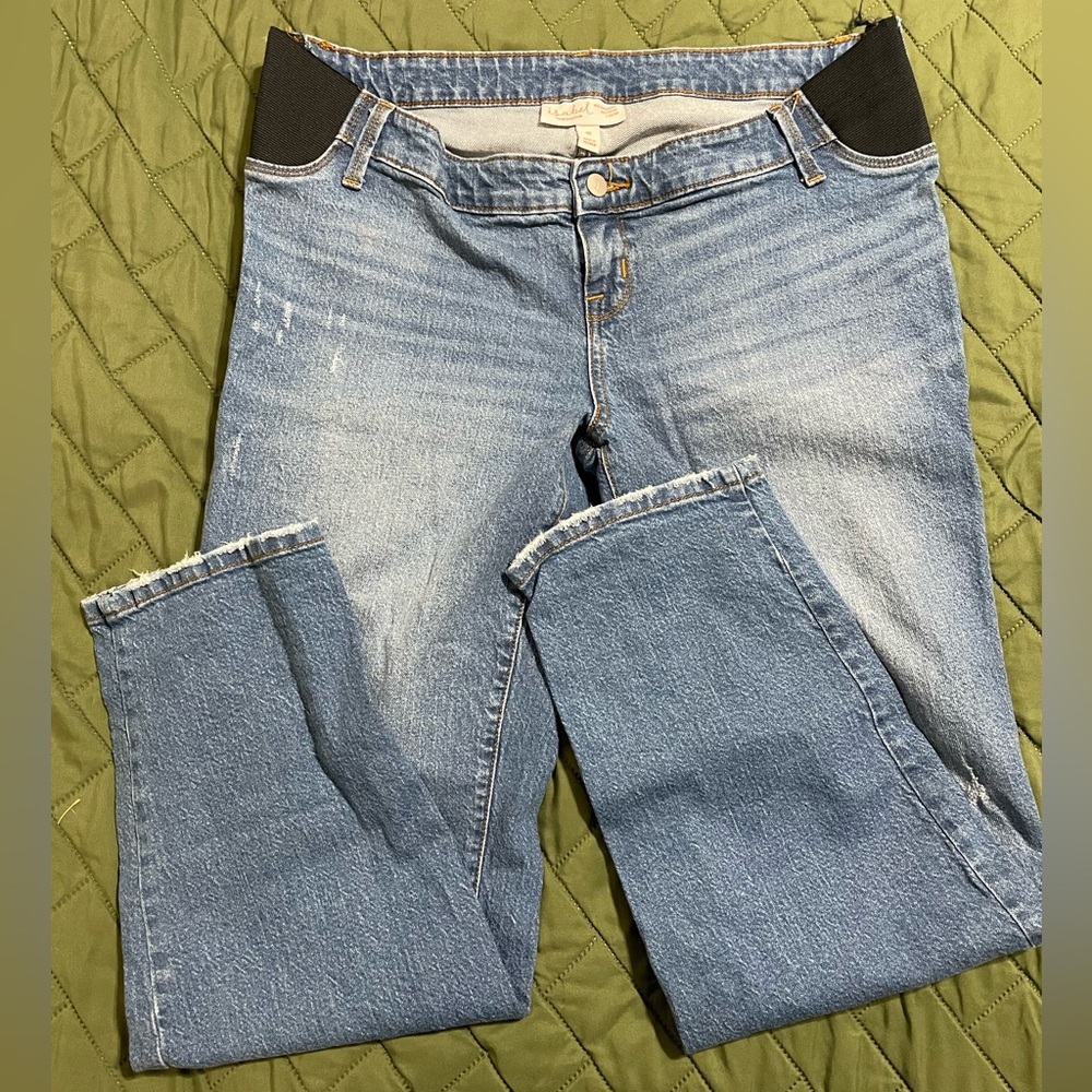 Isabel Maternity Under Belly Jeans (90s straight leg) - Size 10